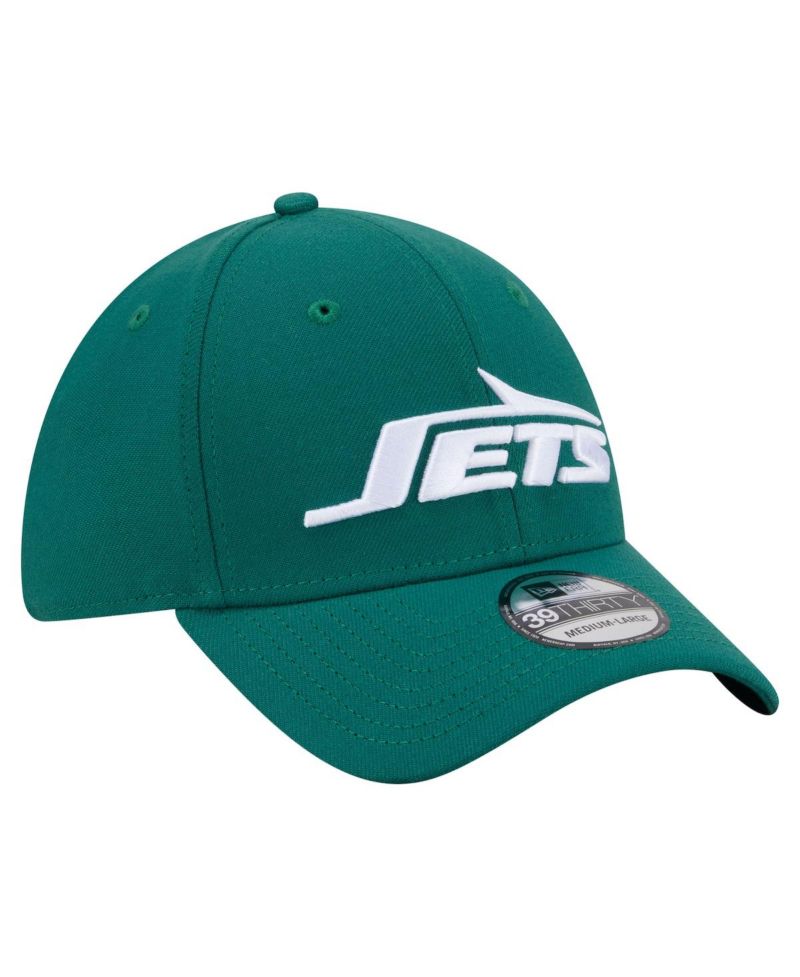 Men's Green New York Jets Core Team 39THIRTY Flex Hat