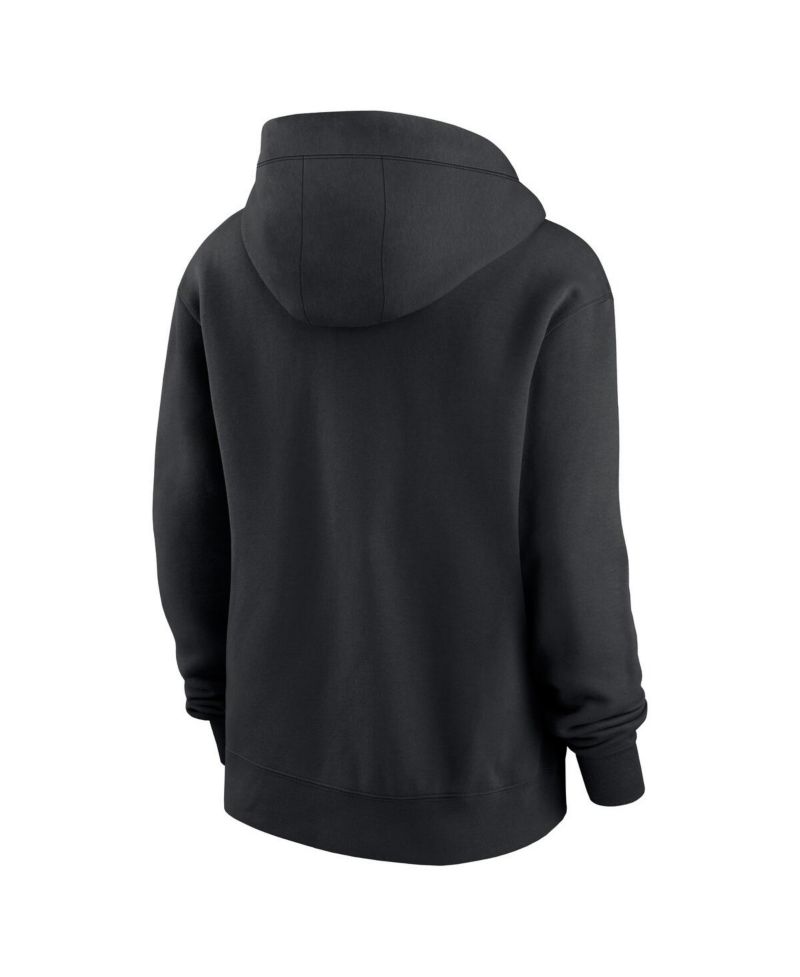 Women's Black Cincinnati Bengals Phoenix Rewind Full-Zip Hoodie