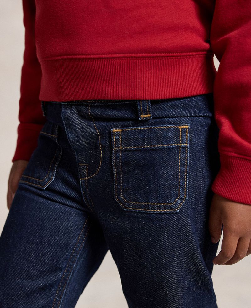 Girls' 2T-6X Logo Flared Jeans