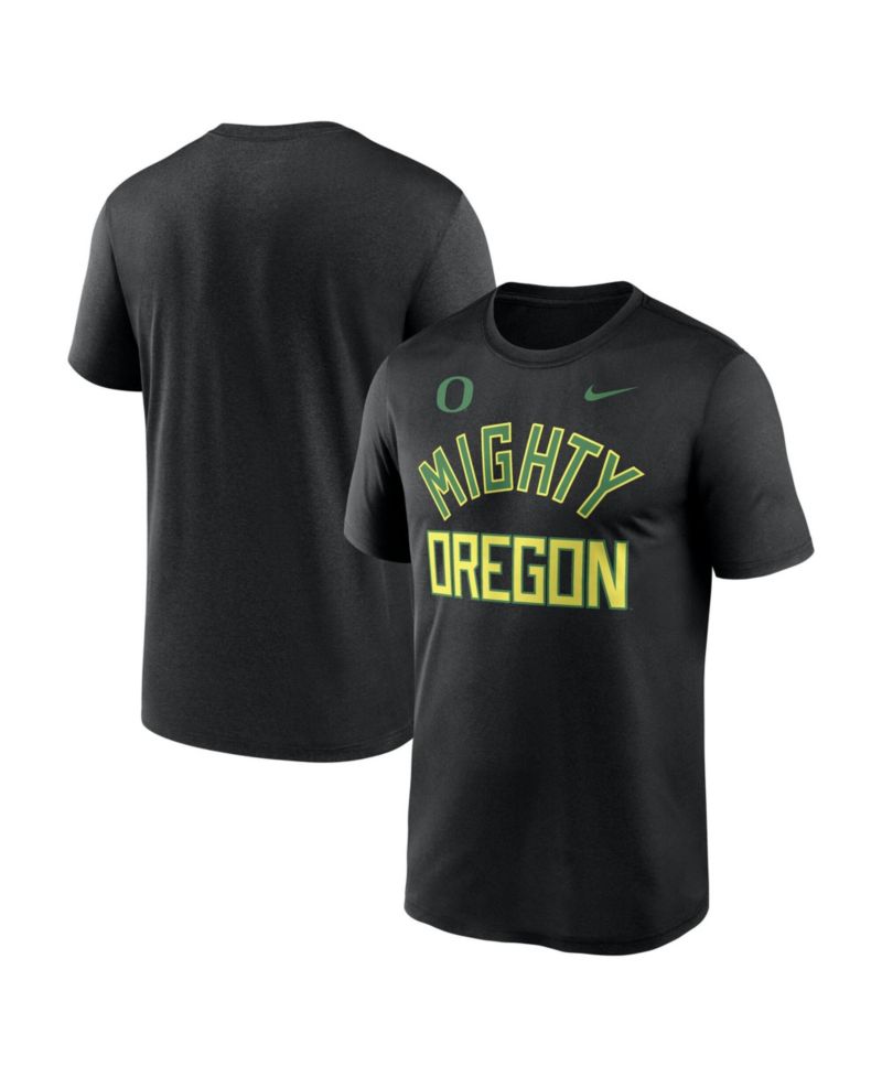Men's Black Oregon Ducks Primetime Arch Mantra Legend Dri-FIT T-Shirt