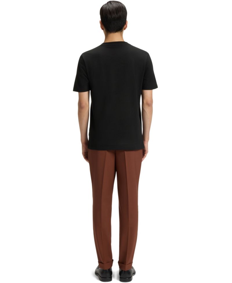 Men's Cotton-Blend Bubble-Jacquard T-Shirt