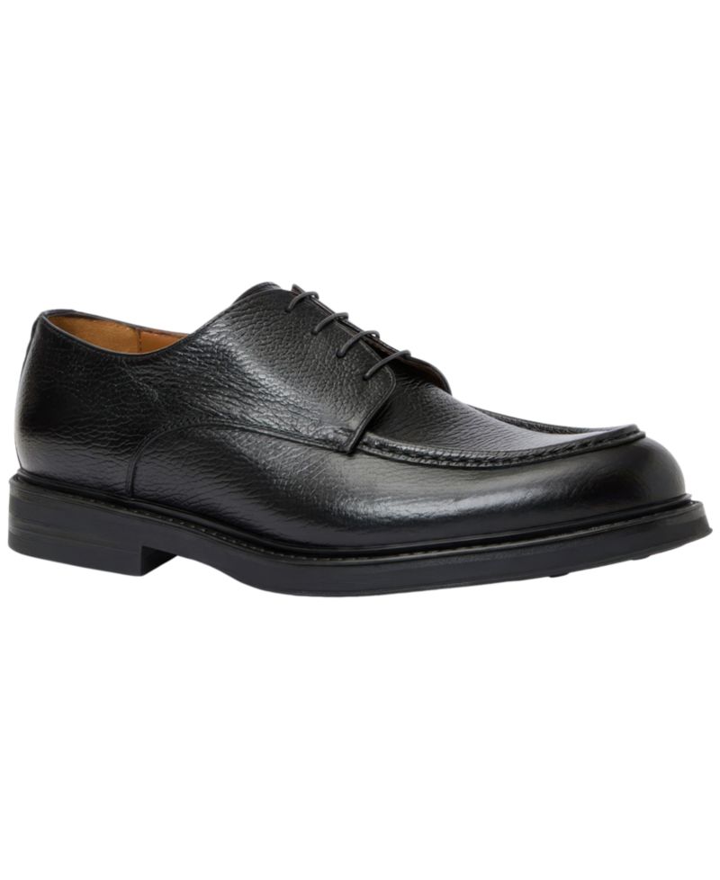 Men's Berlino Italian-Crafted Tumbled Leather Oxfords