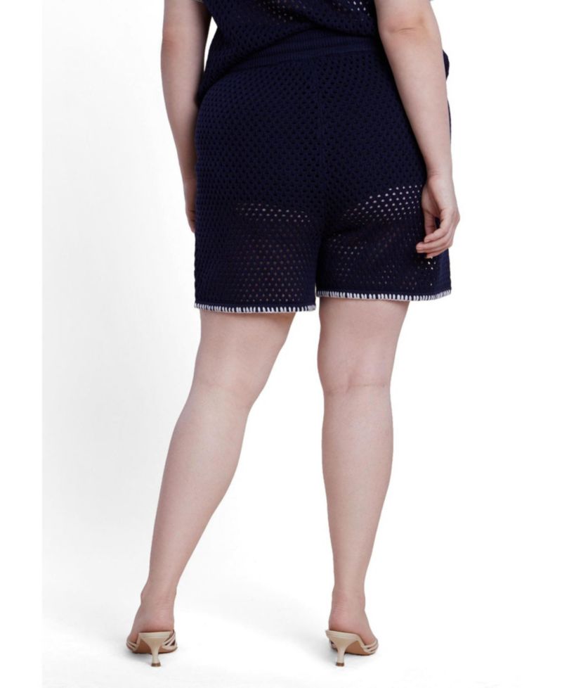 Women's Crochet Knitted Short