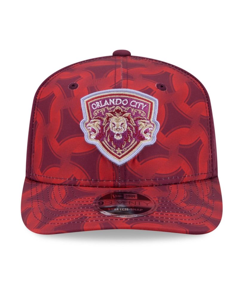 Men's Red Orlando City SC 2026 Third Jersey Hook 9SEVENTY Adjustable Hat
