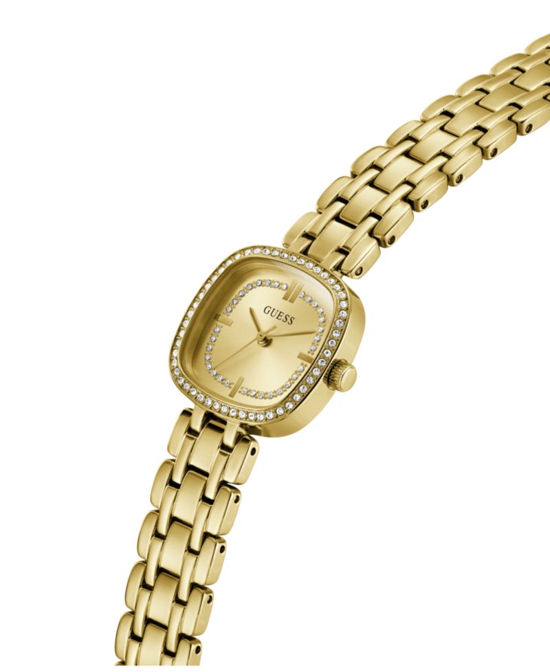 Women's Quartz Gold-Tone Stainless Steel Analog Watch, 25mm