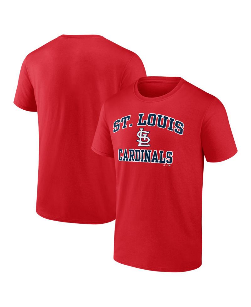 Men's Red St. Louis Cardinals Heart and Soul T-Shirt