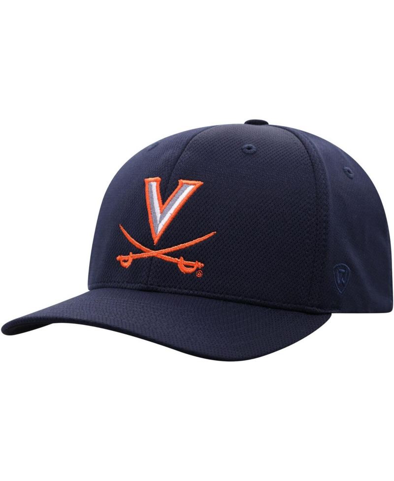 Men's Navy Virginia Cavaliers Reflex Logo Flex Hat