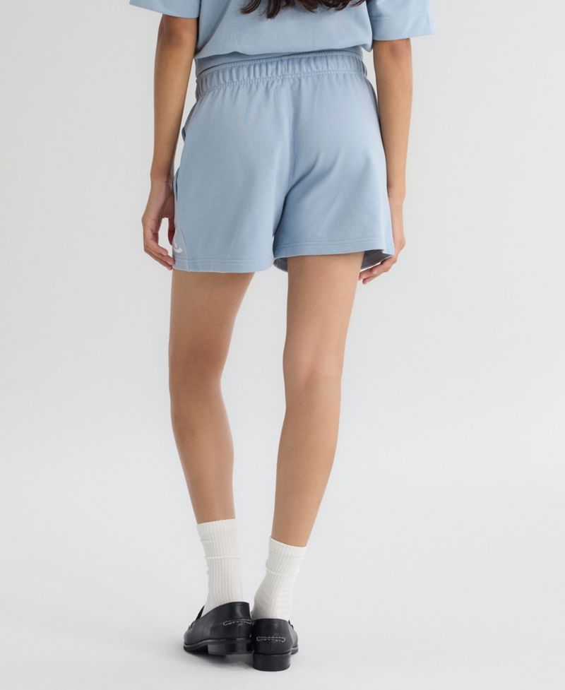 Women's Chicago Cubs High-Rise Terry Track Shorts, 3" Inseam