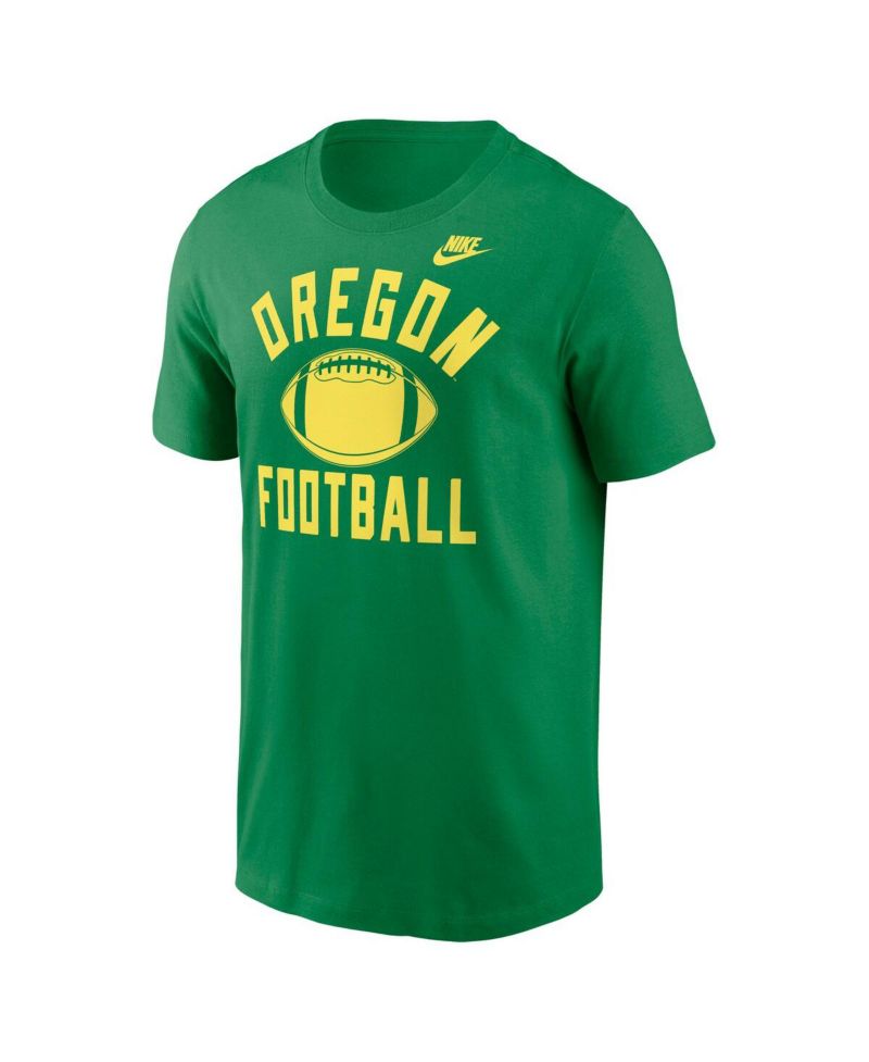 Men's Green Oregon Ducks Legacy Football Icon T-Shirt