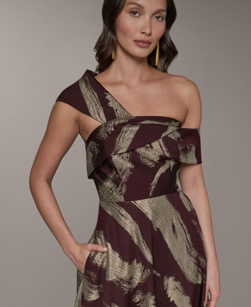 Women's One-Shoulder Evening Gown