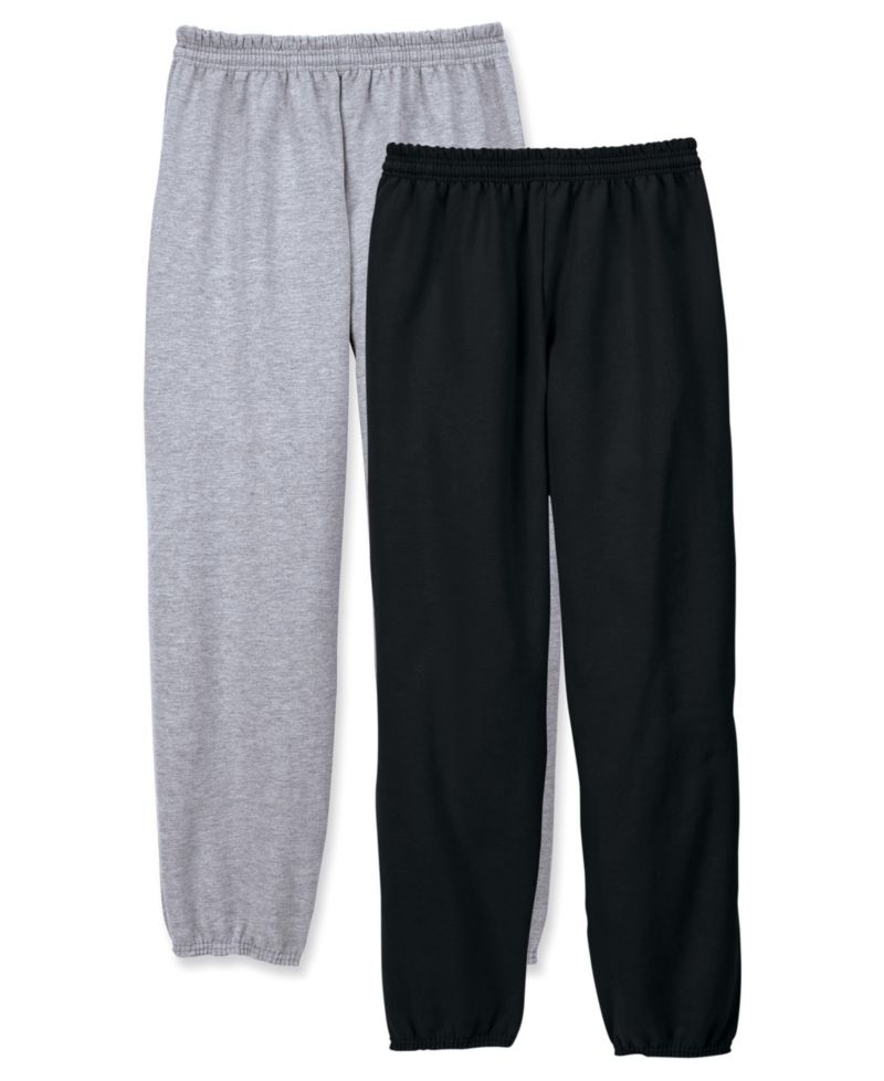 EcoSmart Men's 32" Fleece Sweatpants, 2-Pack