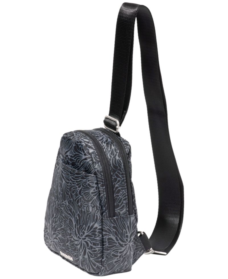 Mini Double Zip Sling Bag