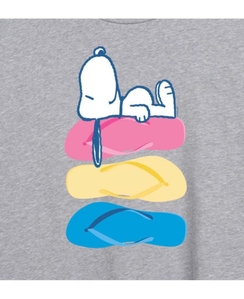 Trendy Juniors Peanuts Summer Graphic Oversized Tee