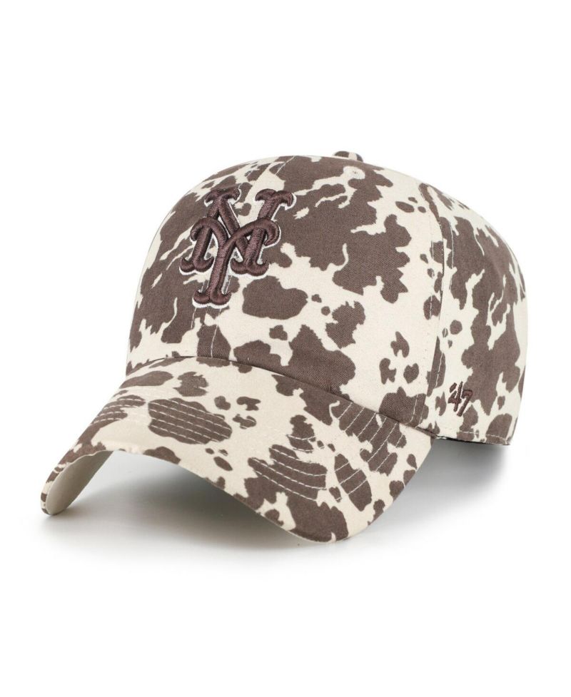 Women's Natural New York Mets Bessie Clean Up Adjustable Hat