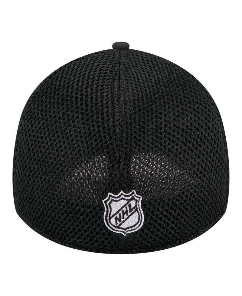 Men's Black Carolina Hurricanes Logo 39THIRTY Flex Hat