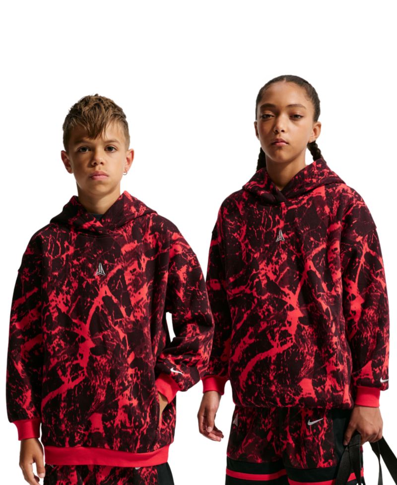 Ja Morant Boys' and Girls' 8-20 Club Fleece Oversized Basketball Hoodie