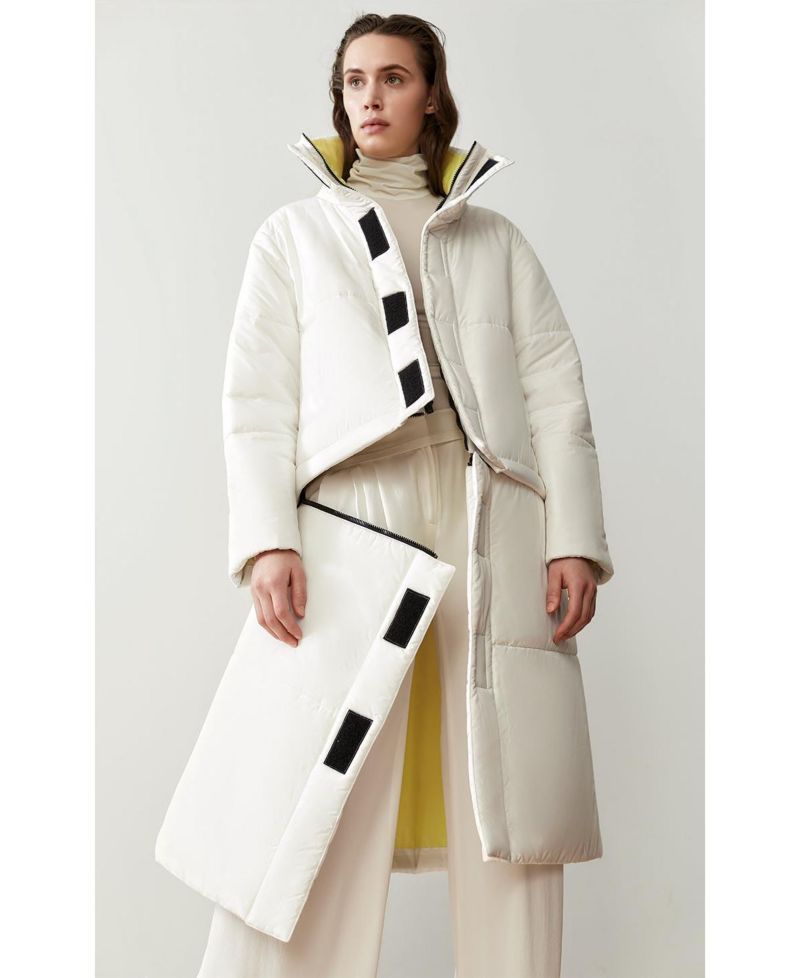Women's Reversible Convertible Sustainable Down Coat