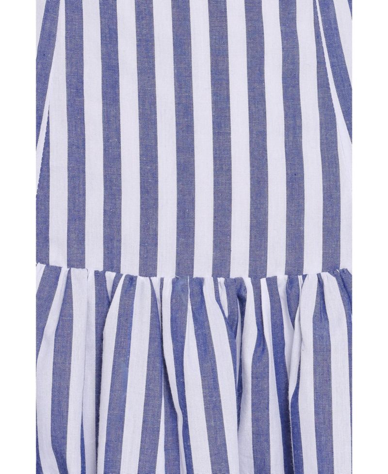Women's Marella Ruffle Stripe-Print Mini Dress