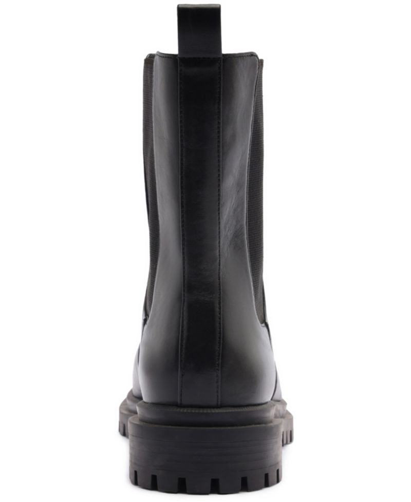 Women's Brandy Mid Block Heel Round Toe Booties