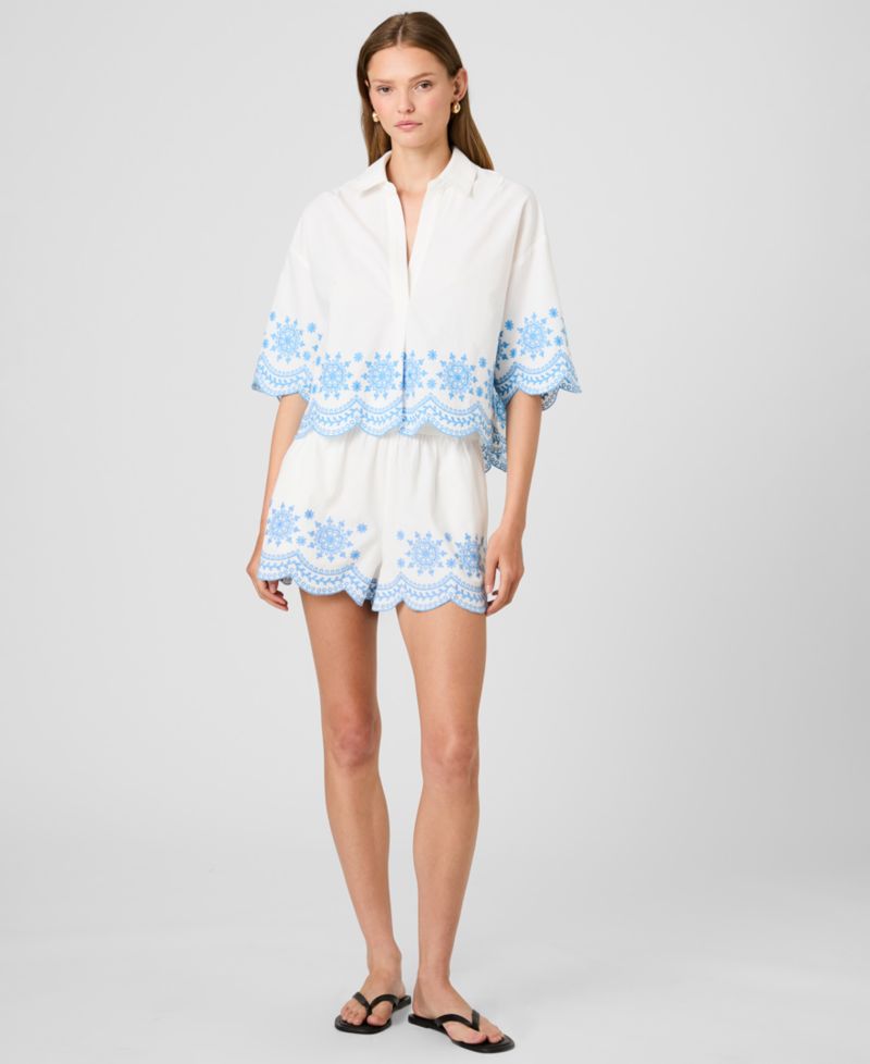 Women's Cotton Pull-On Shorts
