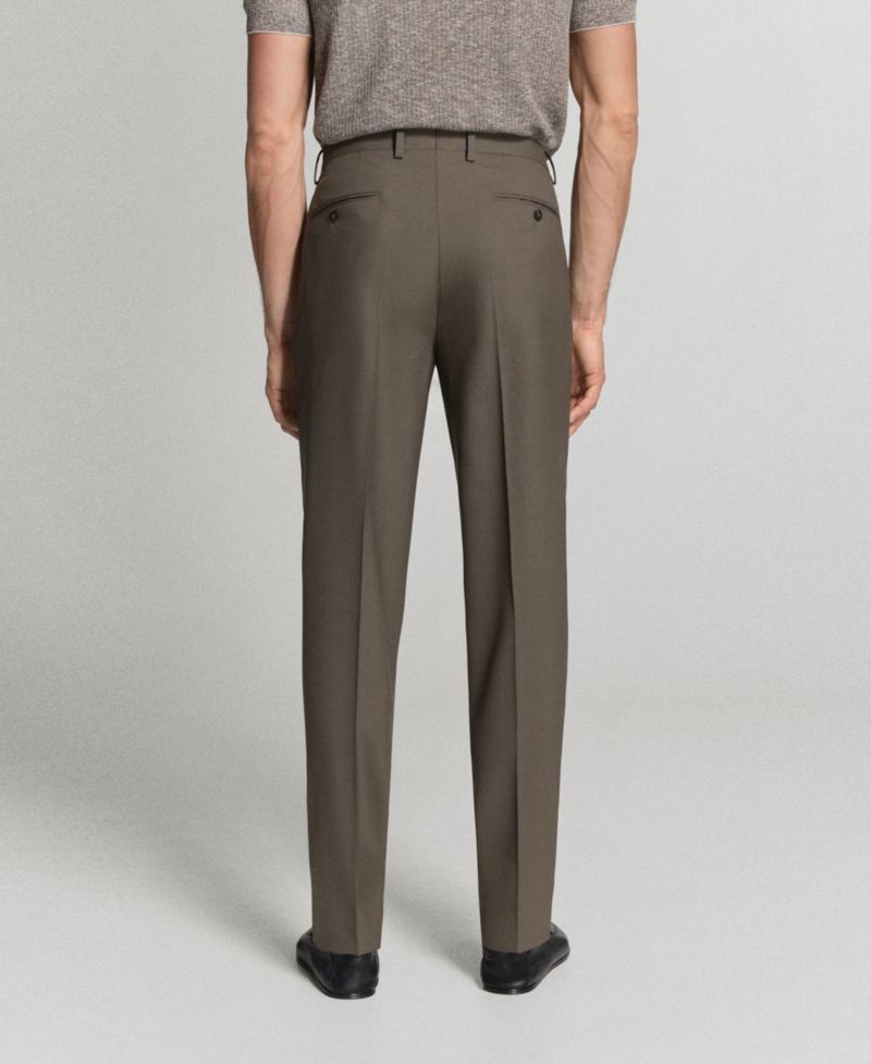 Men's Turin Wool Suit Pants