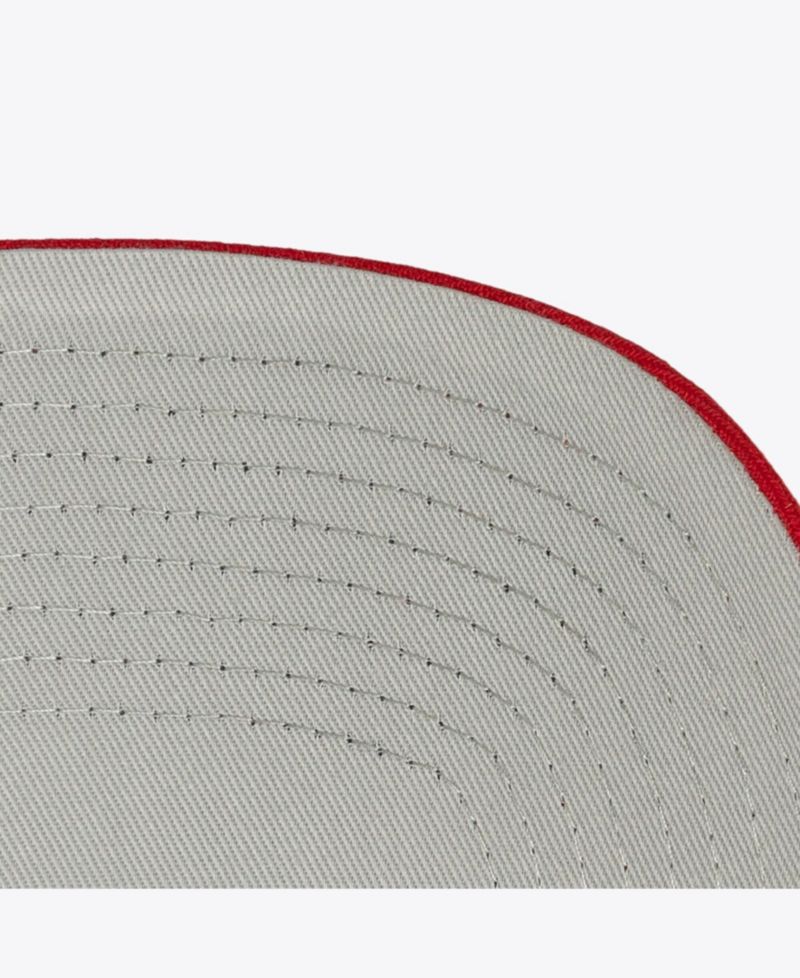 Men's and Women's Cream Cincinnati Reds Retro Arch Pro Pinch Snapback Hat