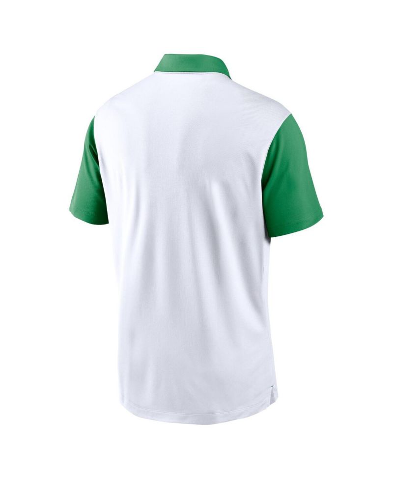 Men's White Oregon Ducks Primetime Campus Vapor Performance Polo