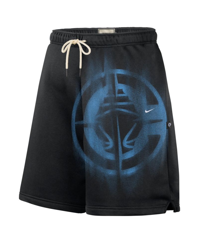 Men's Black La Clippers 2026 Standard Issue Practice Icon Fleece Shorts