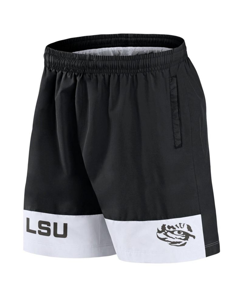 Men's Black LSU Tigers Elements Intensity Woven Shorts