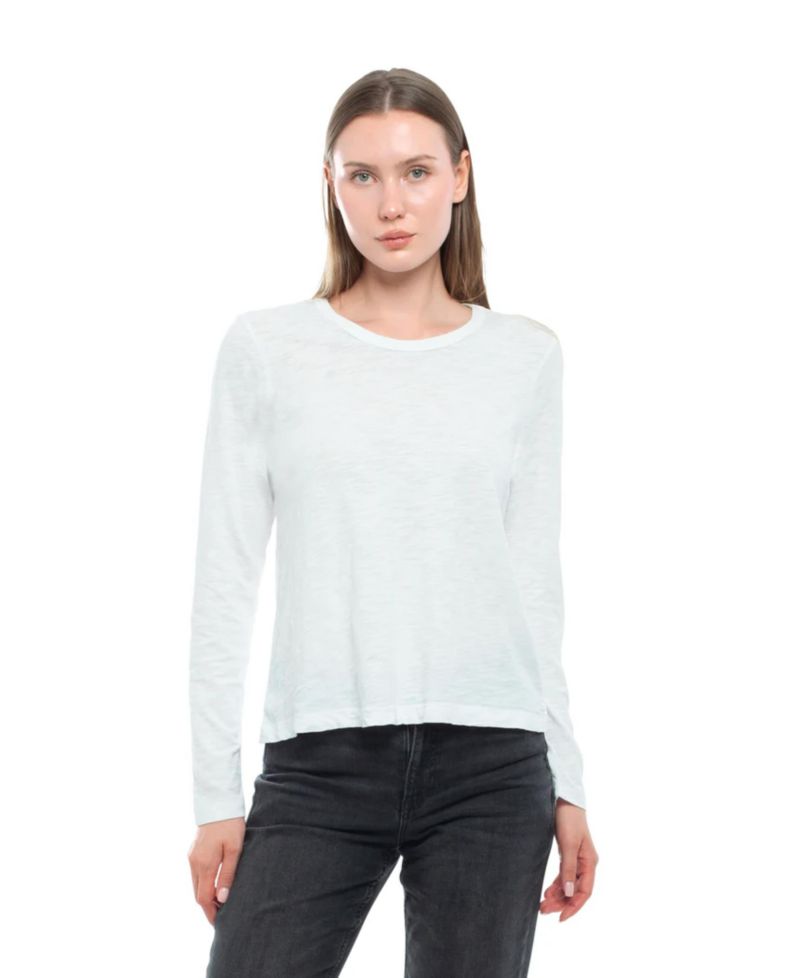 Women's Clothing Baby Fit Long Sleeve Tee