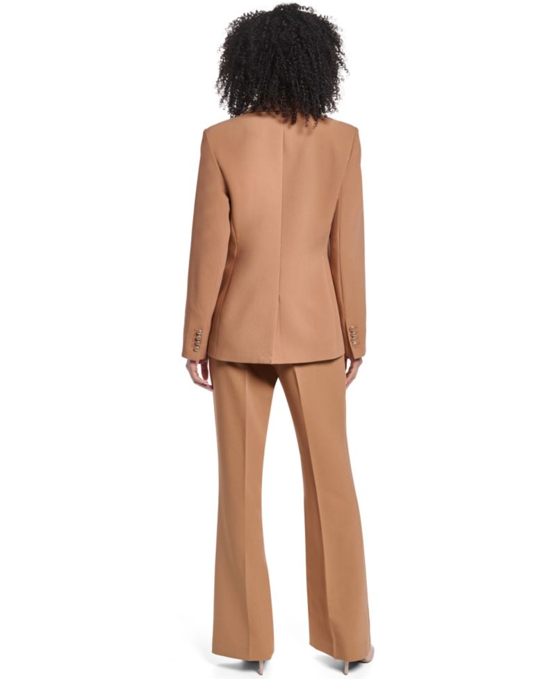 Women's Long-Sleeve Button-Front Blouse