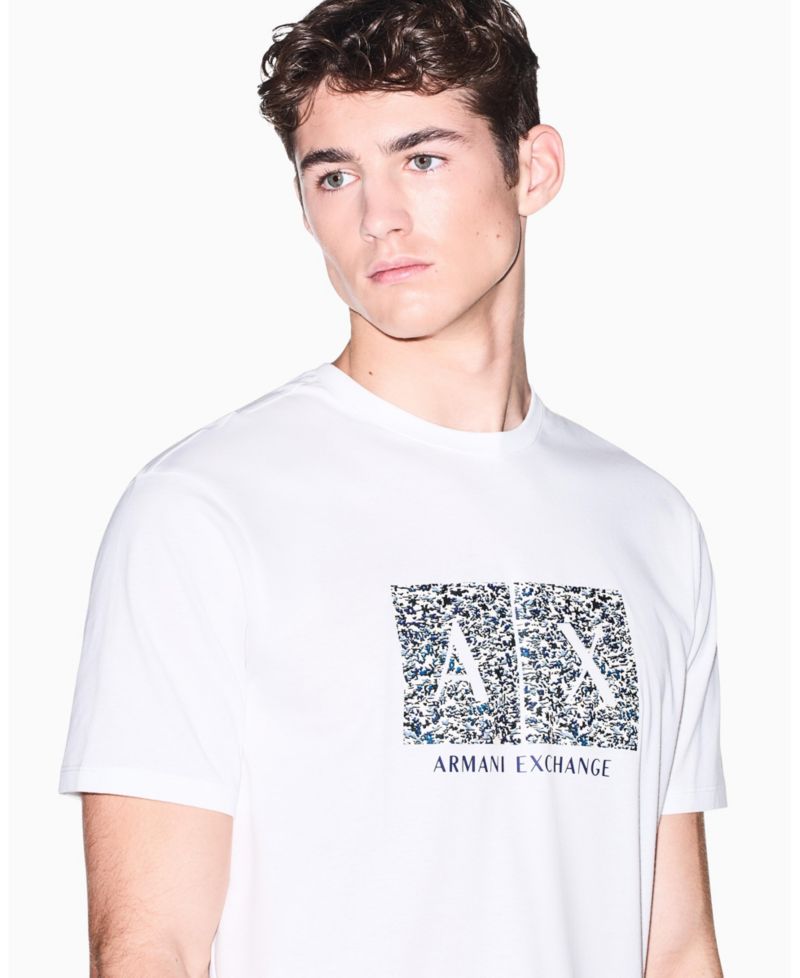 Men's Short Sleeve Boxed All-Over Logo Slim Fit T-Shirt