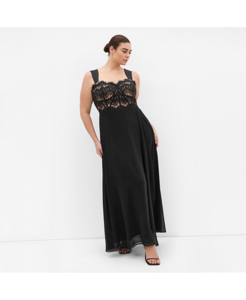 Women's Sweet Evie Chiffon Maxi Dress