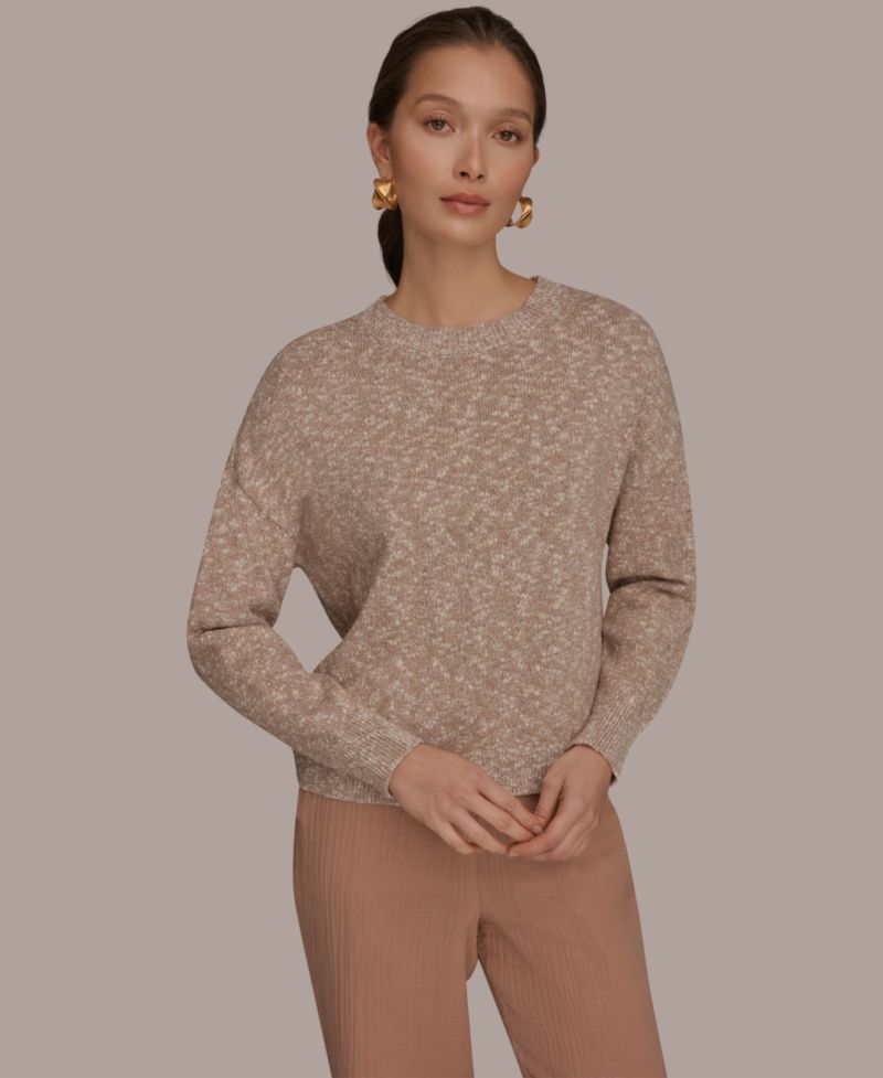 Women's Crewneck Long-Sleeve Sweater