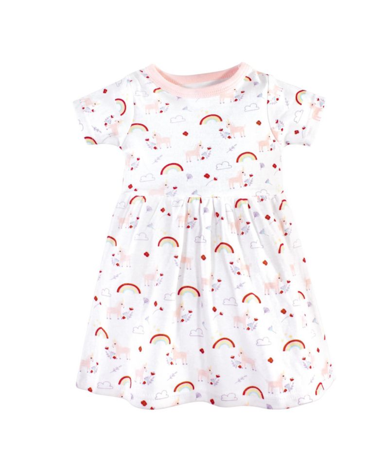 Baby Girls Stylish All-Season Dress 2Pk