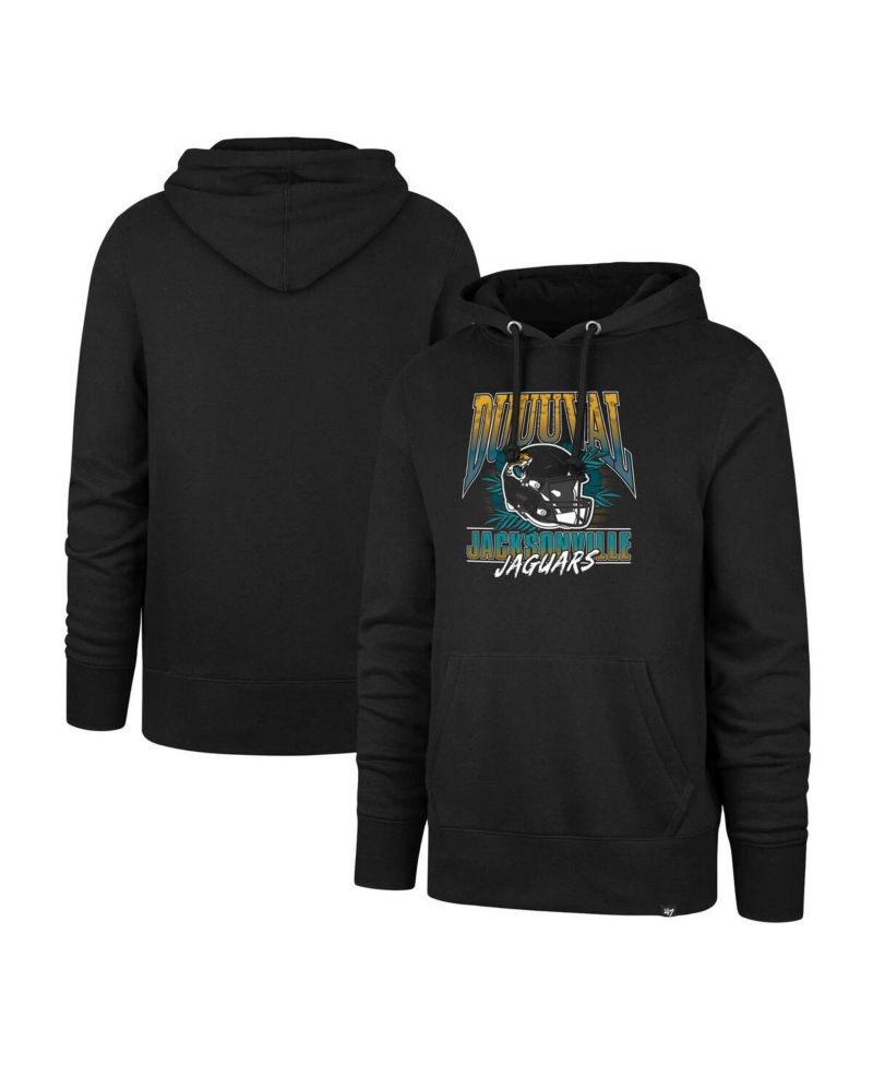 Men's Black Jacksonville Jaguars Regional Headline Pullover Hoodie
