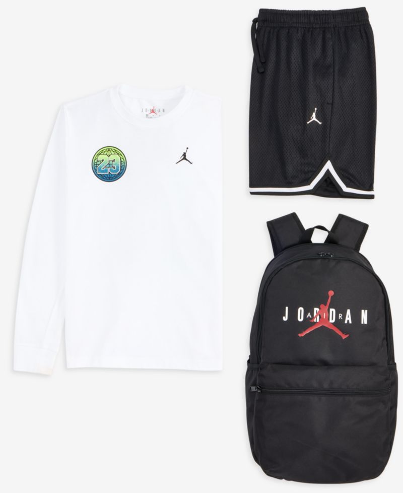 Boys' 8-20 Taping Mesh Shorts