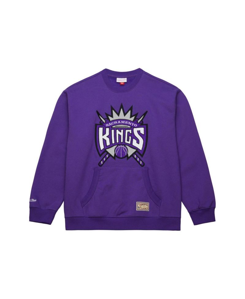Men's Purple Sacramento Kings Nights Pullover Sweatshirt