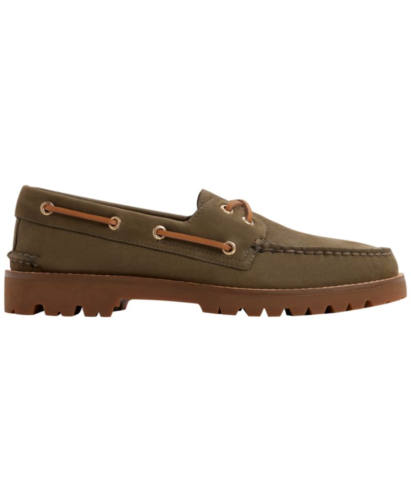 Men's 2-Eye Lug Lace-Up Boat Shoes