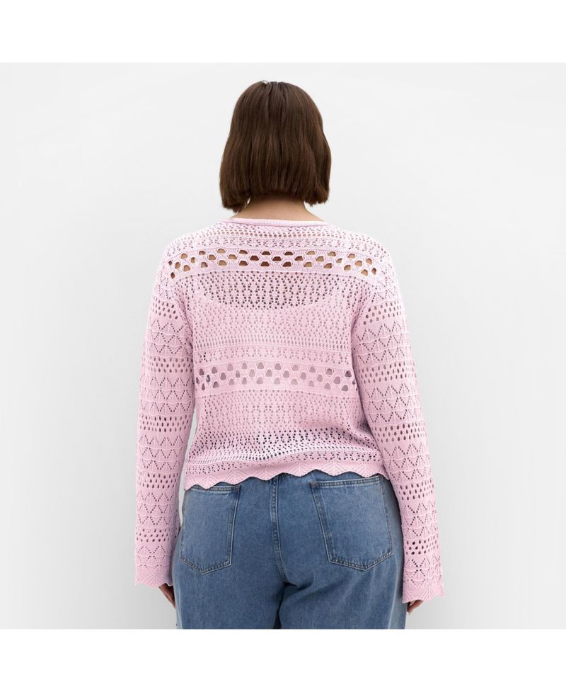 Women's Crochet Love Top