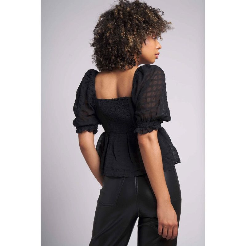 Women's Dani Sweetheart neck ruffled Top