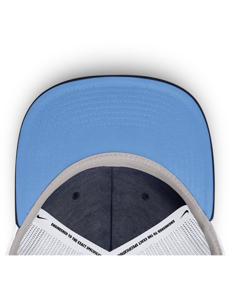 Men's Navy Tampa Bay Rays Primetime Club Adjustable Trucker Hat