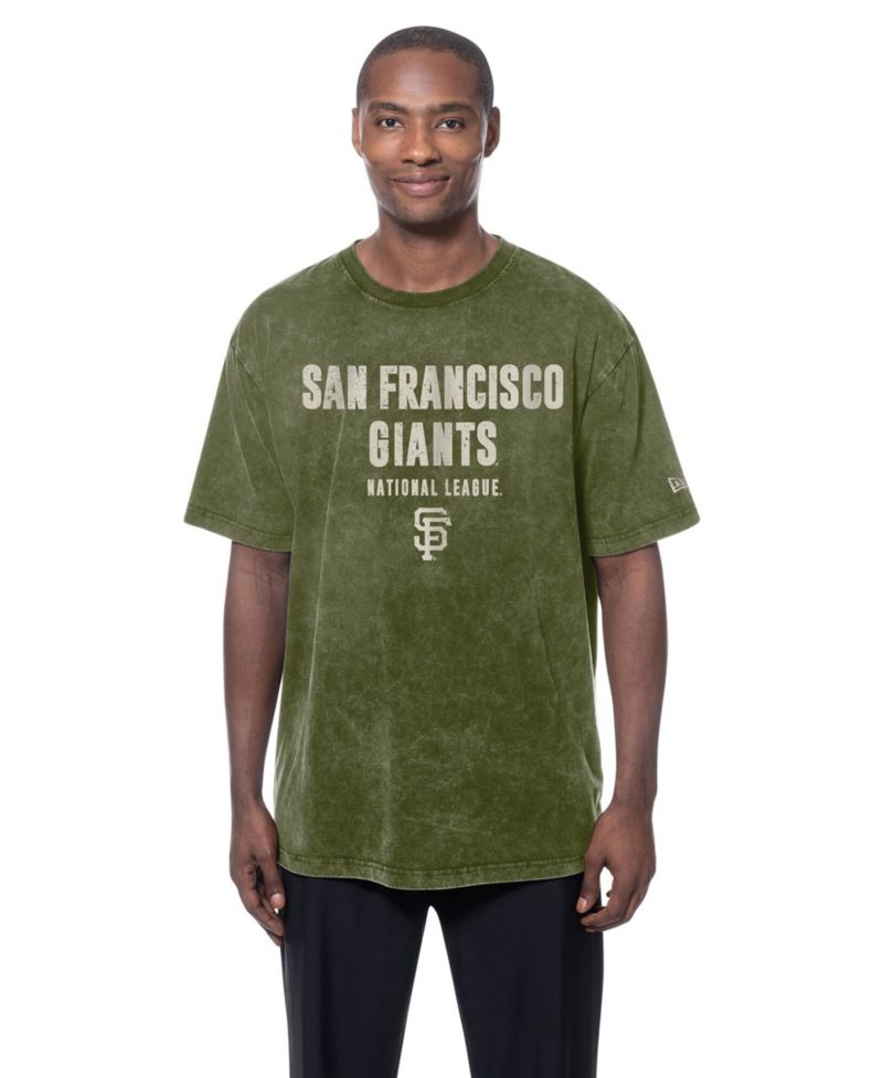 Men's Olive San Francisco Giants 2026 Armed Forces Day T-Shirt
