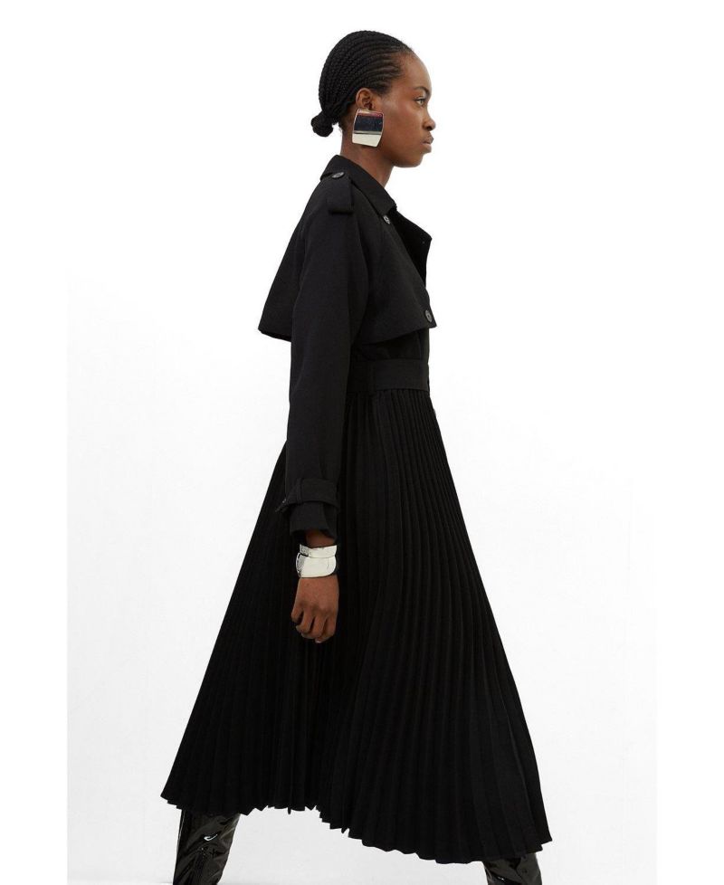 Women's Belted Trench Coat