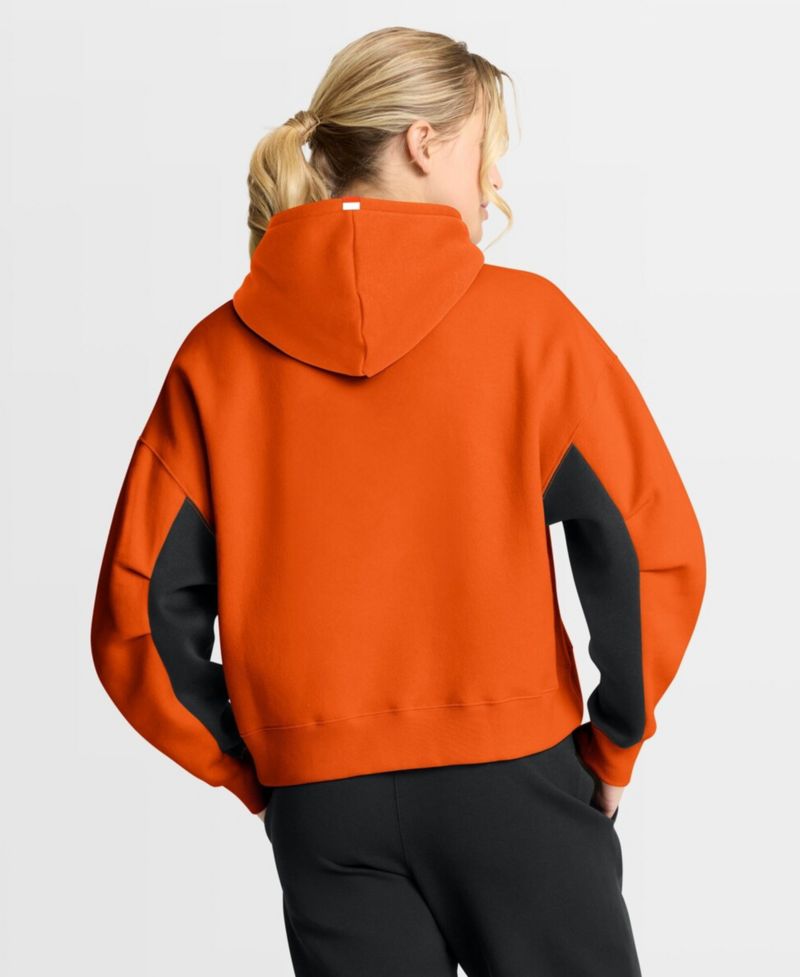 Women's Orange Philadelphia Flyers Back Check Boxy Hoodie