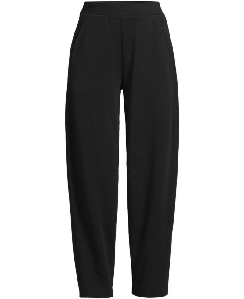 Women's Tall Sport Knit High Rise Barrel Ankle Pants