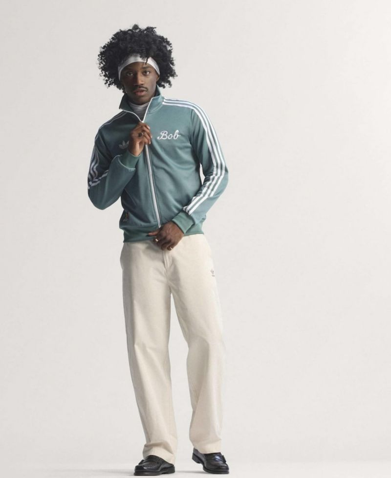 Men's Green Jamaica National Team Bob Marley Originals Full-Zip Track Jacket