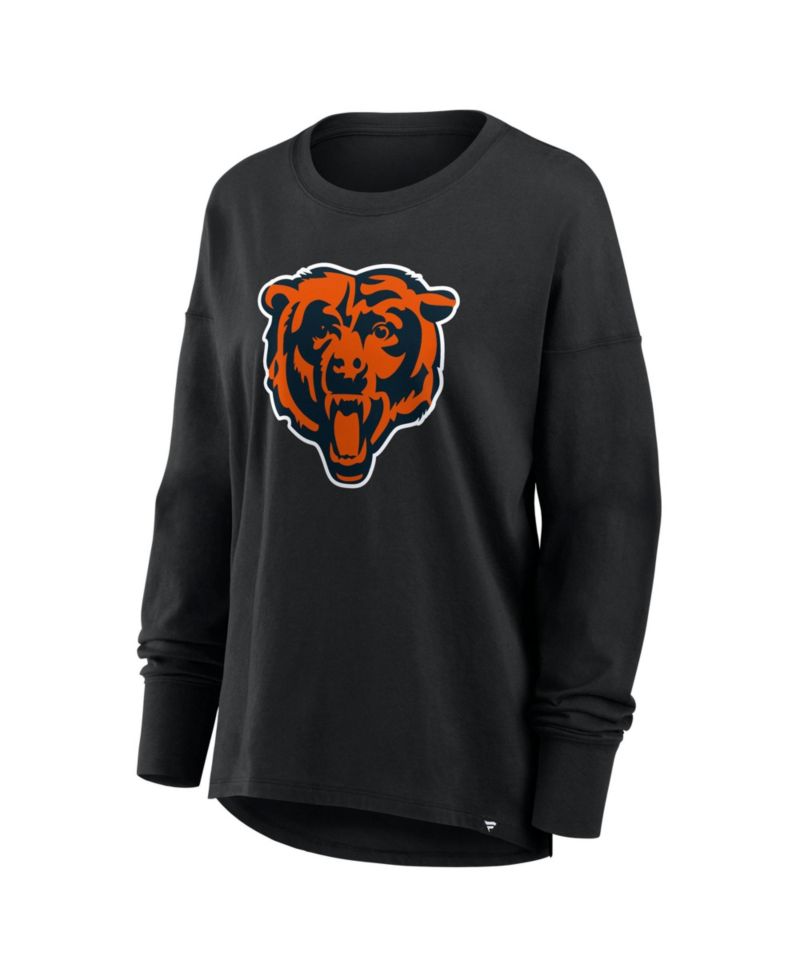Women's Chicago Bears Bears Essential Long-Sleeve Crewneck T-Shirt