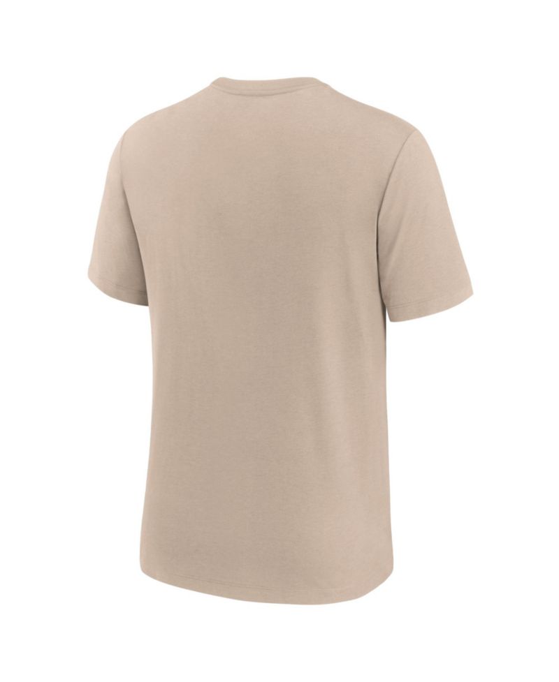 Men's Sand Dallas Cowboys Rewind Tri-Blend T-Shirt
