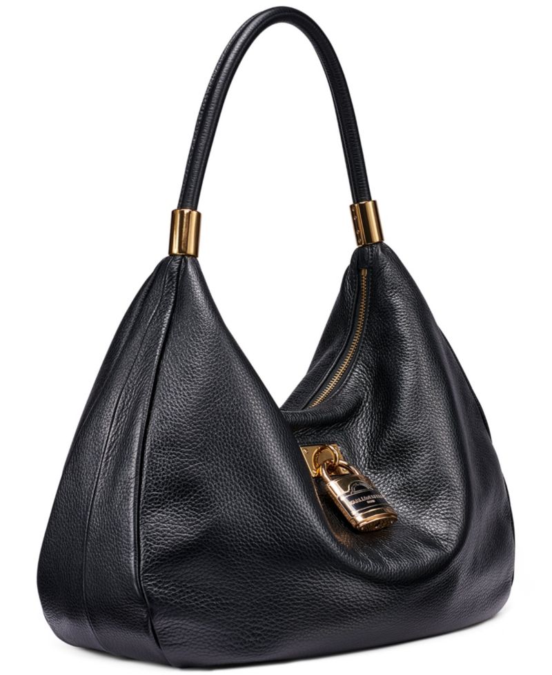 Maelynn Large Leather Hobo Handbag